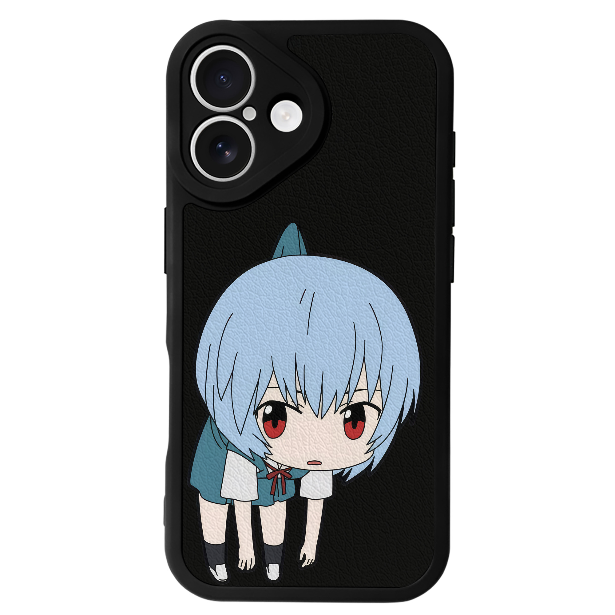 （画像用） EVA 新世紀エヴァンゲリオン 【iPhone 16シリーズ対応】シリコンスマホケース（レザー調） 材質：シリコン